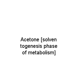 Acetone [solventogenesis phase of metabolism]